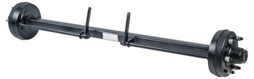 Oś hamowna ADR, 60 x 60, L-1600, piasta 160/205, M18 x 1,5 1253A60LA6DA1600 - Intertraktor