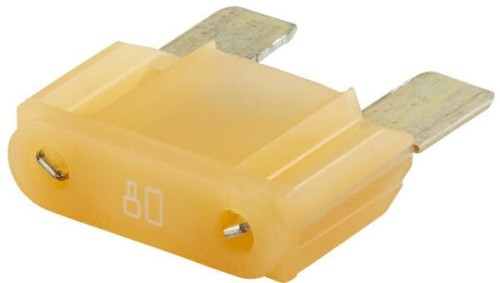 Bezpiecznik płaski Maxi, 80AL=34.1 mm biały 1 szt. Hella 8JS728595111 - Intertraktor