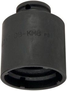 Klucz nasadowy 1/2" do nakrętki dociskowej KM / AN , 8 DPKM08