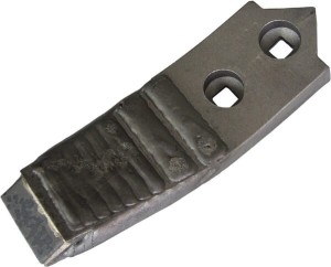 Redliczka 215x40x20 mm wzmocniona wygięta, 2-otw. pasująca do Unia Kramp 2111200020CN