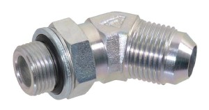 Złącze kolankowe 9/16 JIC x 1/4 BSP 45° KIB450904