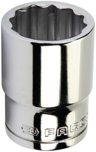 Klucz nasadowy 12-kt. 1/2", 19 mm S19 - Intertraktor