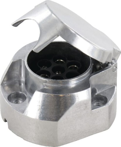 Gniazdo 7-biegunowe, metalowe LA403027 - Intertraktor