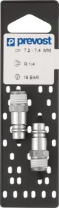 Złączka wtyk. BSP gw.zewn. 1/4" ERP076151P002