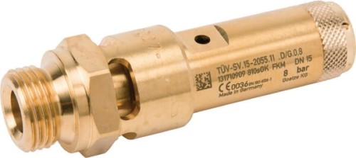 Zawór bezpieczeństwa 1/2"CE 8 bar SV2122G08M08B - Intertraktor