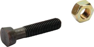 Śruba stożkowa dwustronnie ścięta kl. 10.9, M10x50 mm z nakrętką 1050C2F