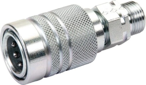 Szybkozłącze gniazdo SKP-F 3/8" gwint zewnętrzny M18X1.5 10S SKPF10S18 - Intertraktor