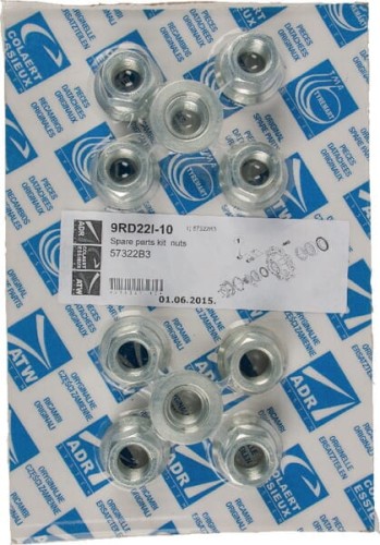 Zestaw nakrętek śruby koła M22x1.5 9RD22I10 - Intertraktor