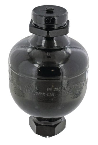 Akumulator membranowy spawany typ ELM Parker, 0.16 l 30 bar ELM01625000AF - Intertraktor