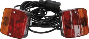 Zestaw lamp tylnych na magnes, przewód 12 m 489003