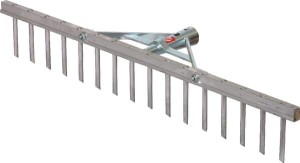 Grabie aluminiowe, 16-zębne 62 cm ES31000