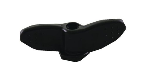 Nakrętka skrzydełkowa M8 czarna-PA 0016718 - Intertraktor