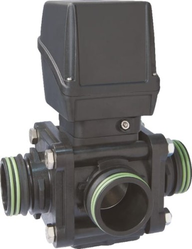 Elektryczny zawór kulowy 3-drożny T7M 853K16S77 - Intertraktor