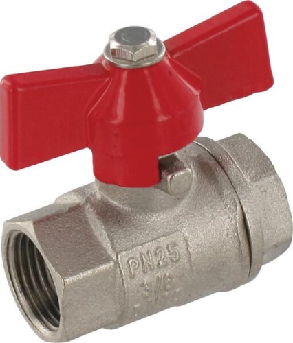 Zawór kulowy MS skrzydełkowy gwint wew., 3/8" KS38FV - Intertraktor