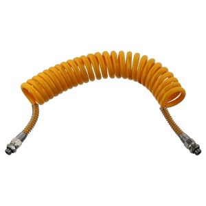 Przewód pneumatyczny spiralny, M16 x 1,5, żółta T710045