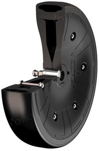 Rolka dociskowa 330x75 mm z łożyskiem 00310954FN - Intertraktor