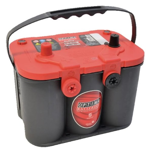 Akumulator 12V 50Ah 815A AGM Red Top RTU 4.2 Optima 804250 - Intertraktor