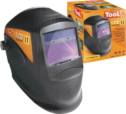 Maska LCD Expert 11 karbon 040755GYS - Intertraktor