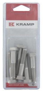 Śruba pół gwint M10x50 mm stal szlachetna A2 6 szt. KR9311050RVSP006