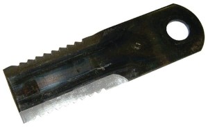 Nóż rozdrabniacza do słomy 175x50x4 mm Ø 20 mm 0007557840KR