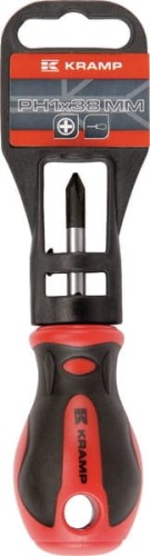 Wkrętak krzyżowy któtki PH, 1 x 38 mm 180802201038KR - Intertraktor