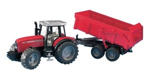 Ciągnik Massey Ferguson 7480 z przyczepą U02045