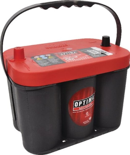 Akumulator 12V 50Ah 815A AGM Red Top RTC 4.2 Optima 801287 - Intertraktor