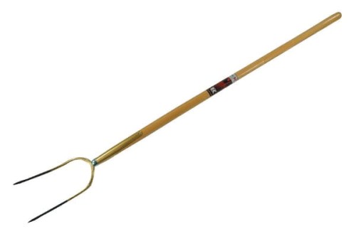 Widły do siana profilowane, 2-zębne oprawne 150 cm 2053KR - Intertraktor