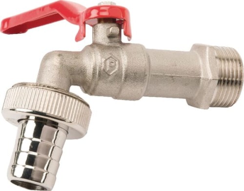 Kulowy zawór czerpalny z dźwignią, 1/2" TK12K - Intertraktor