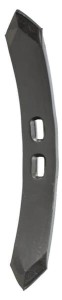 Redliczka 410x55x15 mm obracalna wygięta, 2-otw. pasująca do Köckerling Mølbro 5140506009