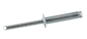 Nit zrywalny stal/stal z łbem płaskim, 6.4 x 30 mm BN6430SS