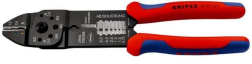 Szczypce do osadzania końcówek konektorowych Knipex 215 mm TA9721215 - Intertraktor
