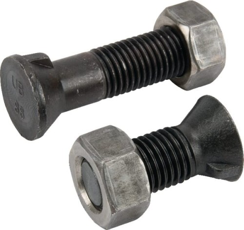 Zestaw śrub 3 szt. M20x50 mm 1-noskowa, 1 szt. M20x75 mm 1-noskowa + nakrętki TB10456 - Intertraktor
