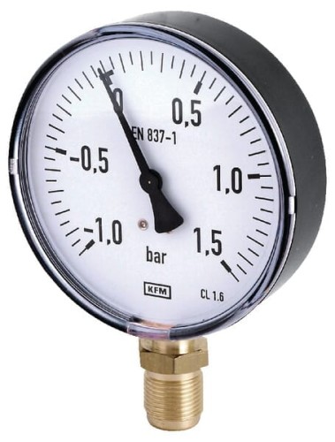 Manowakuometr -1 / +1,5 bar 53617509MW160R16 - Intertraktor
