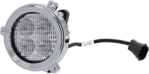 Lampa robocza LED, okrągła 40W 4800lm 10/30V z wtyczką Deutsch światło rozproszone 4 LED Kramp LA10428 - Intertraktor