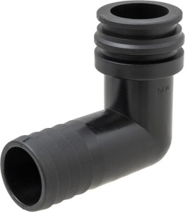Złącze widełkowe, męskie 90° AF3, przyłącze węża 25 mm 8420305
