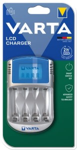 Ładowarka do akumulatorów z wyświetlaczem LCD, AA/AAA VT57070
