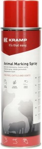 Spray do znakowania zwierząt, czerwony 500 ml Kramp 303013KR