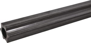 Rura profilowana wewnętrzna gwiazda L25 Ø wew. 42.4 Ø zew. 51x37x4.3 mm L=1 m gopart PTO9L25IPT1000GP
