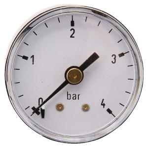 Manometr ø40 mm 0–4 bar przyłącze tylne 1/8" MA404B02ST