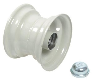 Obręcz koła 6", z łożyskiem i kołpakiem F14506202571K