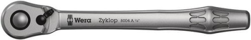Pokrętło grzechotka Zyklop Metal 1/4" z przełącznikiem Wera, 141 mm DP004004 - Intertraktor