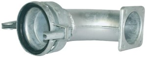 Złącze KKM z kołnierzem czworokątnym łuk 90° Perrot, 4" 4203090BR