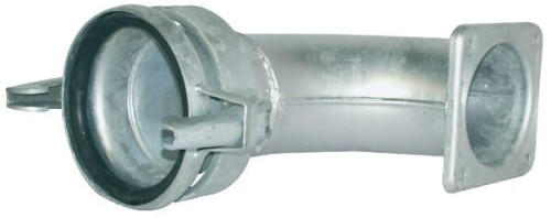 Złącze KKM z kołnierzem czworokątnym łuk 90° Perrot, 4" 4203090BR - Intertraktor