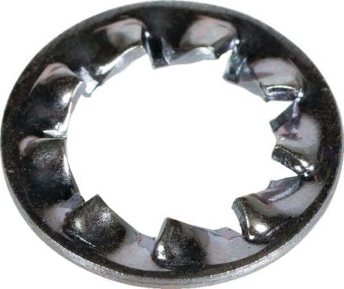 Podkładka sprężysta wachlarzowa M10x18x0.9 mm, stal ocynk DIN6798 Kramp 6798J10 - Intertraktor