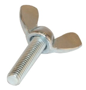 Śruba skrzydełkowa DIN316 M6x30 mm ocynk Kramp 316630