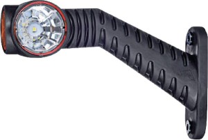 Lampa obrysowa LED, prawa, 0.7/1.4W 12/24V biała/pomarańczowa/czerwona 3 LED Kramp LA30019