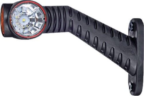 Lampa obrysowa LED, prawa, 0.7/1.4W 12/24V biała/pomarańczowa/czerwona 3 LED Kramp LA30019 - Intertraktor