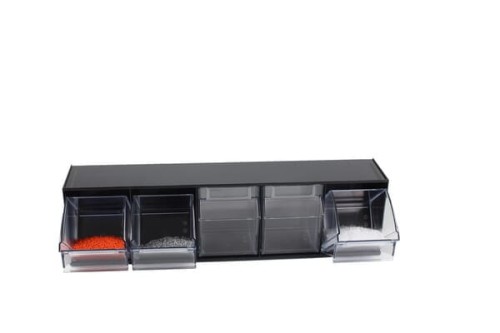 Skrzynka warsztatowa z wychylanymi pojemnikami 5 ele. 60 cm 335600TAY - Intertraktor