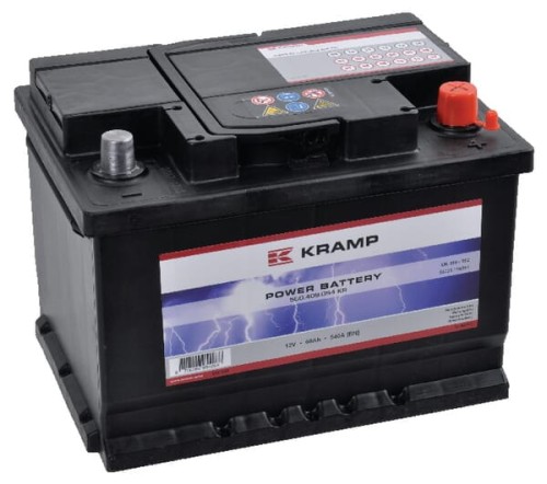 Akumulator 12V 60Ah 540A Kramp 560409054KR - Intertraktor